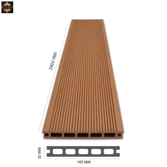 Gỗ Nhựa EX145x22 Cacao