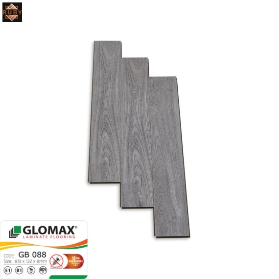 Sàn Gỗ Công Nghiệp Glomax Mặt Bóng Kính GB088