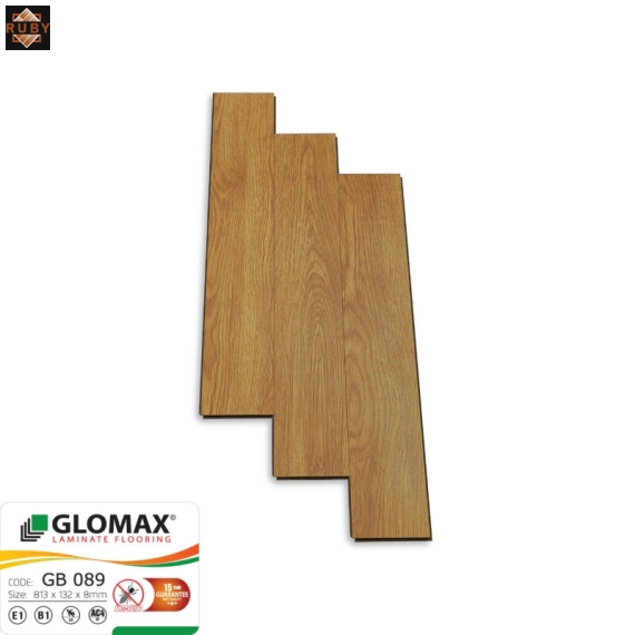 Sàn Gỗ Công Nghiệp Glomax Mặt Bóng Kính GB089