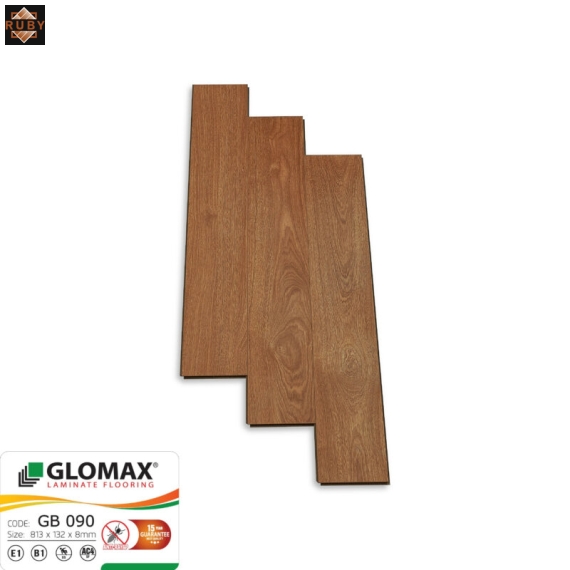 Sàn Gỗ Công Nghiệp Glomax Mặt Bóng Kính GB090